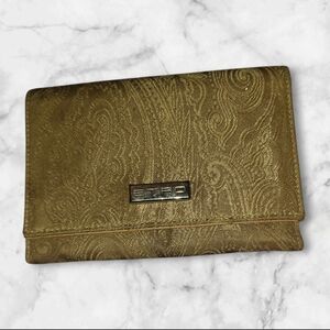 Etro Gold Swirl Wallet